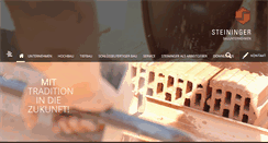 Desktop Screenshot of anton-steininger.de